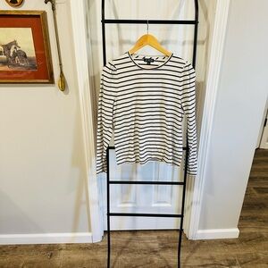 J. Crew Striped Long Sleeve Top